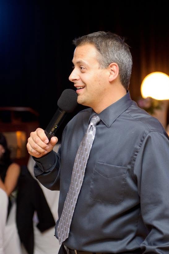 Serge Goguen speaking at an event